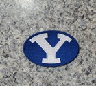 Vintage Byu Cougars Iron On Embroidered Patch 3 x 2 