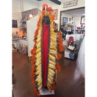 Full-length Double-trailer Native American-style Reproduction Feather Headdress