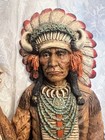 Vintage Western 1975 Universal Statuary Corp Native American Indian 440 Kendrick