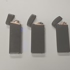 Lot Of 3 Usb Electric Lighter Dual Arc Cigarette Plasma Rechargeable Windproof
