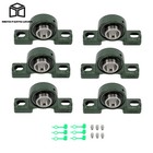 Ucp205-16 Pillow Block Bearing Solid Base With 1  Bore Self Alignment 6 Pcs