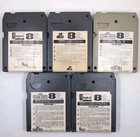 Vintage Disney Sesame Street 8-track Childrens Mickey Tapes Lot Of 5 Tested Work