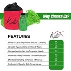 16oz Arborist Throw Weight Line Kit  150ft Rope  Tree Climbing Bag Pouch