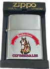 Zippo 1996 Budweiser Clydesdale Polished Chrome Lighter Nib Unfired New