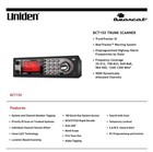 Uniden Beartracker Scanner  bct15x  With 9 000 Channels  Trunktracker Iii Tec   
