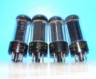 5y3gt Sylvania Radio Audio Amplifier Vintage Vacuum Tubes 4 Valves Tested 5y3g