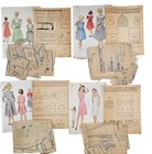 Vintage Mccall Sewing Patterns Printed Girls Dresses Size 10 Lot Of 4 1950s-60s