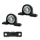 Ucp205-14 Pillow Block Bearing 7 8  Bore  2-bolt  3 Lips Seal  Solid Base  qty2 