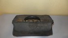 Very Old Antique Doctors Bag  Genuine Cowhide