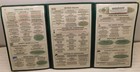 Vintage Cobblestone s Restaurant   Spirts Emporium Menu York  Pennsylvania