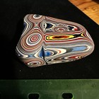 Polished  kenworth   Fordite Specimen Detroit Agate