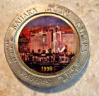  1 Hotel Sahara  1952 1996  Inlaid Token - Las Vegas   Nevada Casino Chip B365