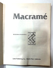 1975 Macrame Techniques   Projects Sunset Magazine Book Hangers Decor Fashion Pb
