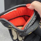 Rare 1990s Louisville Meltdown Vtg Hockey Gloves 11  Excellent Condition 