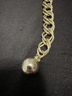 Vintage Chain Link Light Gold Tone Belt Adjustable Go Go Mod Boho Hippie Brady