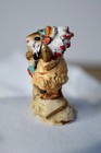 Vintage M-107 M-0107 Wee Forest Folk Mouse Mice Chief Geronimouse Ap Initials