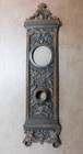 Antique Corbin Door Backplate Cast Brass Bronze Renaissance E-11400 Escutcheon