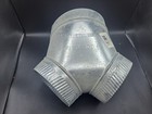 Gray Metal  8x6x6 - 307 26 Ga  Wye Tee