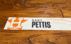 Gary Pettis 2024 Astros Game Used Locker Plate Postseason Wild Card 10 2 24 Mlb