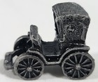 Vintage Fine Pewter Miniature Car 1  Figurine Victorian Carriage Signed 1994