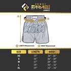 Farabi Muay Thai Shorts Kick Boxing Martial Arts Mma Fighting Grappling Shorts