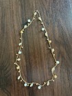 Vintage Signed Napier Gold-plated Dangle Necklace