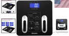 Backlit Lcd Digital Body Fat Scale - 400 Lbs Capacity  Smart User Recognition