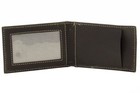 Timberland Men s New Hunter Flip Clip Black Genuine Leather Bi-fold Wallet