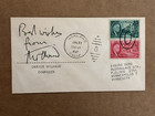 Darius Milhaud Signed Rare Fdc-1947-member Of The Group Of Six-prolific Composer