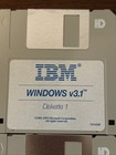 Ibm Microsoft Windows 3 1 Complete 6 Disk Set 3 5    Floppy Vintage Software