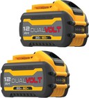 For Dewalt Flexvolt 20v 60v 12 0ah Max Lithium-ion Battery Dcb609-2 Dcb606 Pair