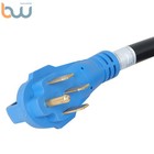 50a 25ft Rv Extension Cord   Power Inlet Box W  Twist Lock Connector Nema14-50p