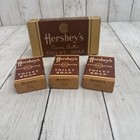 Hershey s Cocoa Butter Toilet Soap In Original Box 3 Wrapped Bars Wwii Era Nos