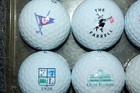 Set Of  12 Golf Ball Collectible Logo Country Club   Course   Links