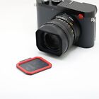 Snap-on Lens Cap For Leica Q3 43 Oem Square Hood Unconditional Lifetime Warranty