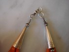 Vintage Gasper  Boone Zuni Fetish Mediterranean Coral  Jet  Turquoise Necklace
