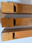 3 Vintage Wooden Pump Organ Pipes Note Chambers Collectible Wall Decor Guc My A