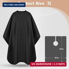 Hair Cutting Cape With Adjustable Snap Closure  Professional Barber Cape  Haircu