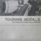 Harley Davidson Official Factory 2004 Touring Models Parts Catalog 99456-04