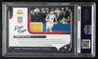 2016 Panini Us National Team First Caps Christian Pulisic Psa 8 Rookie Rc 14hs