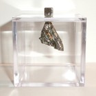 Genuine Meteorite And Display Cube 8 8 Gram Campo Del Cielo Meteorite With Coa