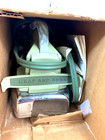 Vtg 70s In Box Ge Instant Spray Steam   Dry Iron  f95av 9005-307 Avocado Green