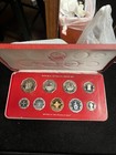 1976- Malta Decimal Proof Set- Box   Coa- Franklin Mint