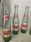Vintage 50 s Dr  Pepper 10-2-4 Logo 10 Oz Glass Bottles Lot Of 6  Need Cleaned  