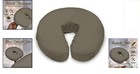 4-piece Microfiber Massage Face Cradle Covers In Walnut - Soft   Stain Resistant
