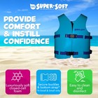 Trc Recreation Super Soft Medium Child Life Jacket Swim Safety Vest  Marina Blue