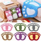 Absorbent Bath Mat Non-slip Shaggy Bathroom Home Floor Shower Carpet Soft Rugs