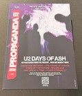 U2 Propaganda Vol 3 Issue 1   2 Days Of Ash Ep   Poster Easter Lily Fan Club New