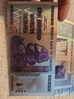 20 Zimbabwe  100 Trillion Dollar Silver Foil Note Banknote Money Collection