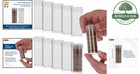 10-pack Airtight Quarter Coin Storage Tubes  Archival Quality For Collectors